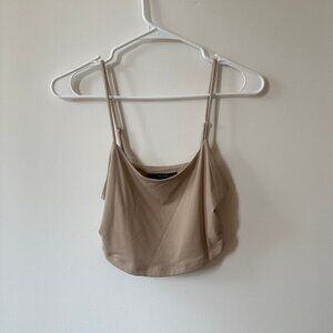 Forever  21 Beige Crop Top Small
